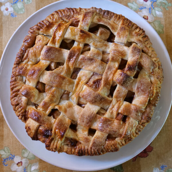 Salted Caramel Apple Pie